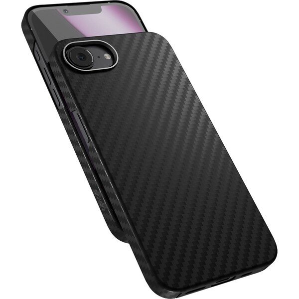 Epico Mag+ Carbon kryt pro iPhone 16e černý Černá