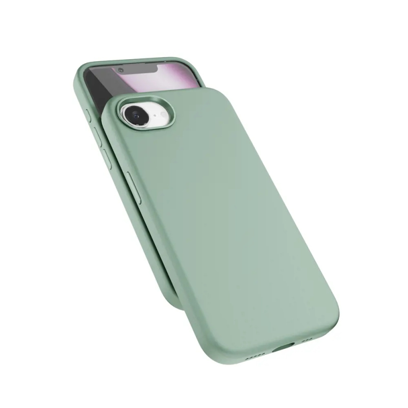 Epico Mag+ silikonový kryt pro iPhone 16e mátově zelený Mátově zelená