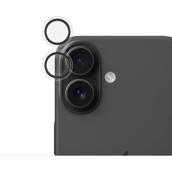 iWant ochranné sklo čoček pro iPhone 16e Čirá