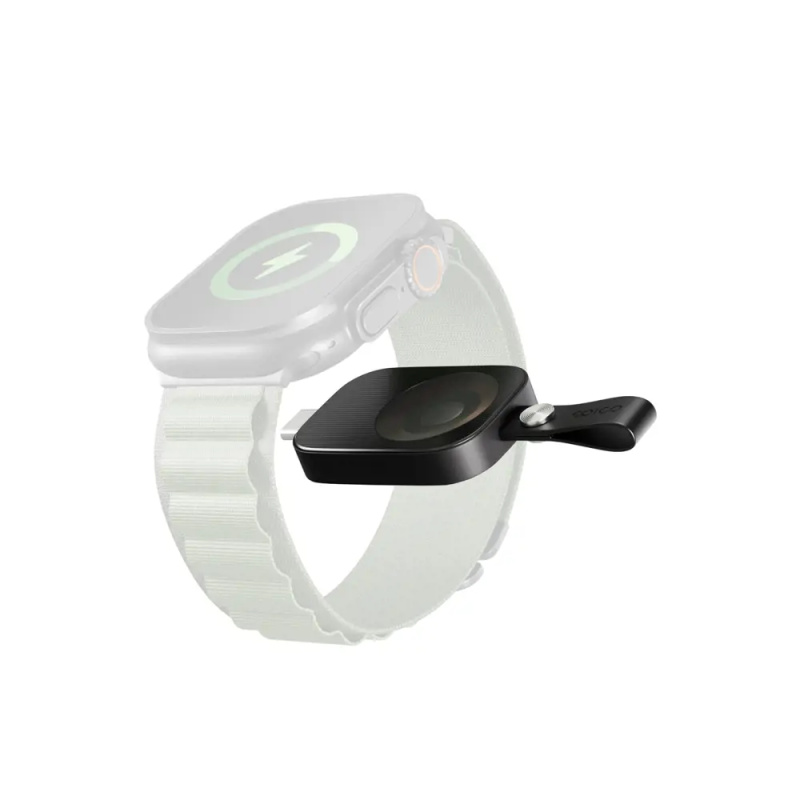 Bezdrátová nabíječka pro Apple Watch Epico UltraBase mini USB-C - černá