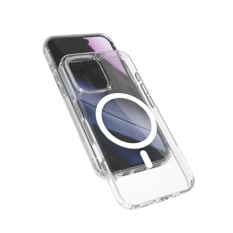 Kryt pro iPhone 17 Epico Hero Mag+ Qi2 & MagSafe - průhledný