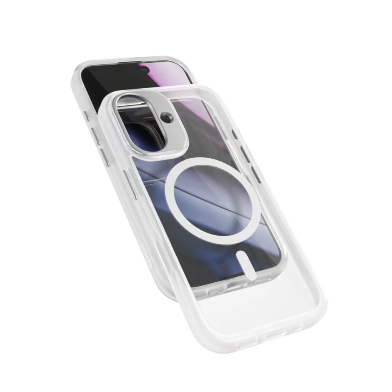 Epico Hero Pro Mag+ kryt pro iPhone 17 Qi2 & Magsafe kompatibilní matně transparentní Čirá