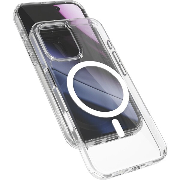Epico Hero Pro Mag+ kryt pro iPhone 17 Qi2 & Magsafe kompatibilní matně transparentní Čirá