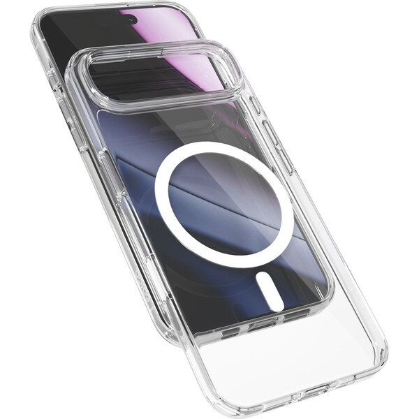Epico Hero Pro Mag+ kryt pro iPhone 17 Air Qi2 & Magsafe kompatibilní matně transparentní Čirá