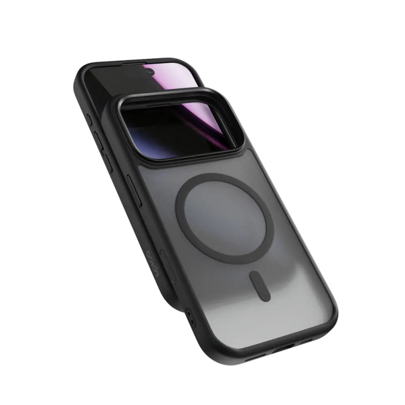 Epico HeroMatte Pro Mag+ kryt pro iPhone 17 Pro Max Qi2 & Magsafe kompatibilní černý Černá