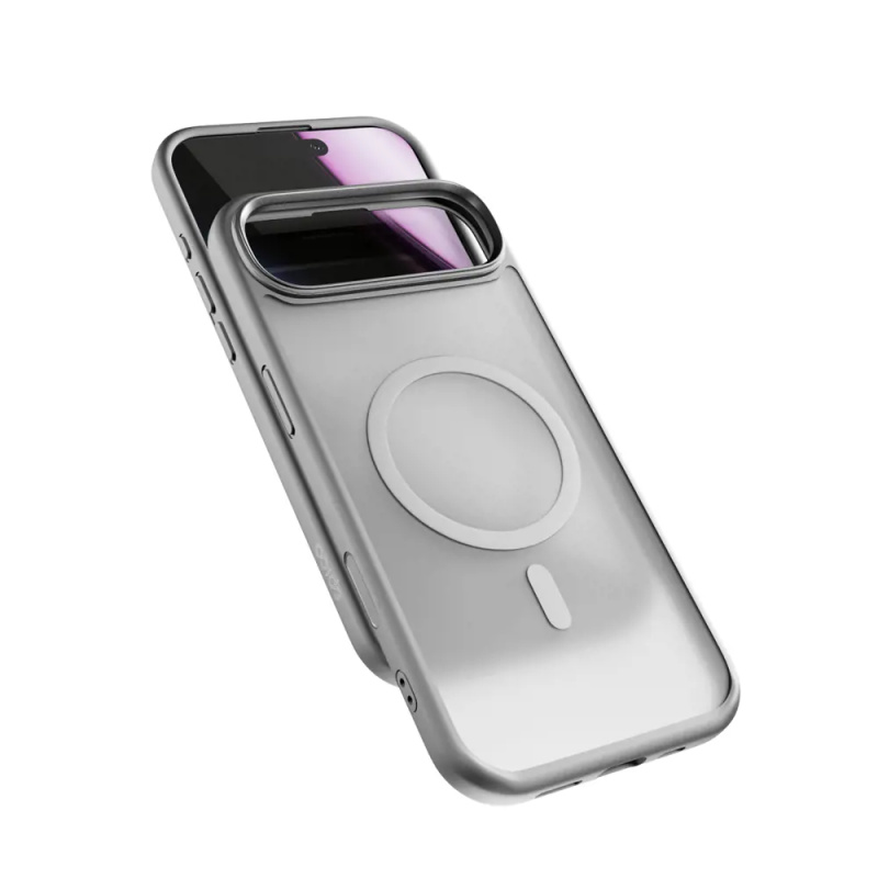 Epico HeroMatte Pro Mag+ kryt pro iPhone 17 Air Qi2 & Magsafe kompatibilní šedý Šedá
