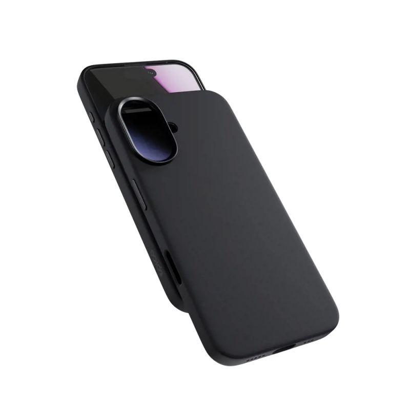 Epico Silicone Pro Mag+ kryt pro iPhone 17 Qi2 & Magsafe kompatibilní černý Černá