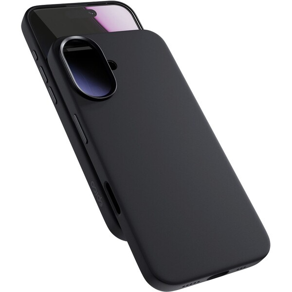 Epico Silicone Pro Mag+ kryt pro iPhone 17 Qi2 & Magsafe kompatibilní černý Černá