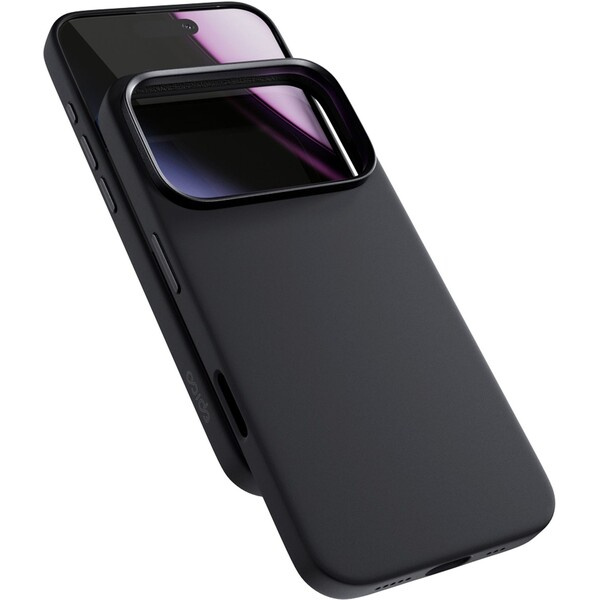 Epico Silicone Pro Mag+ kryt pro iPhone 17 Pro Qi2 & Magsafe kompatibilní černý Černá