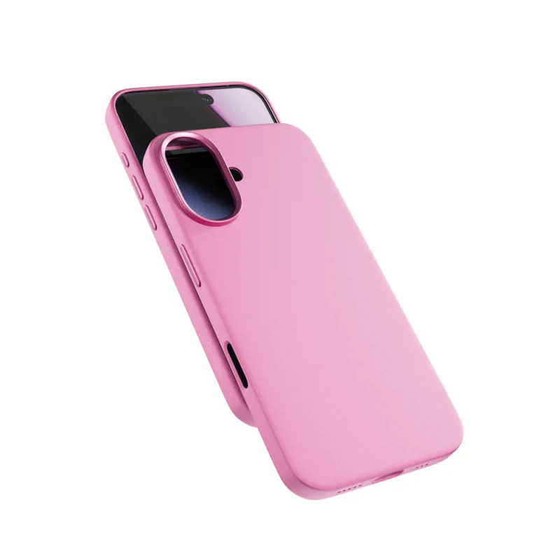 Epico Silicone Pro Mag+ kryt pro iPhone 17 Qi2 & Magsafe kompatibilní růžový Růžová