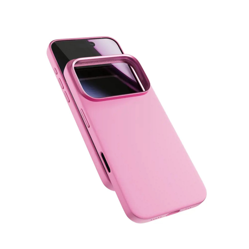 Epico Silicone Pro Mag+ kryt pro iPhone 17 Pro Max Qi2 & Magsafe kompatibilní růžový Růžová