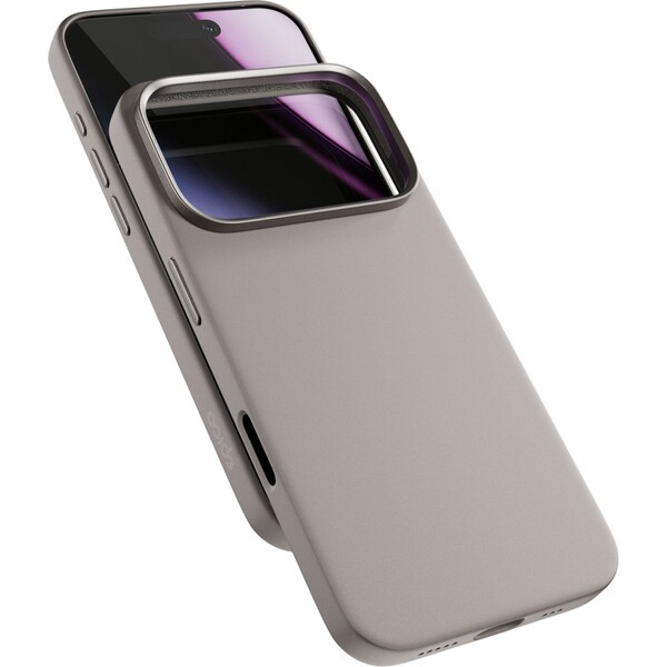 Epico Silicone Pro Mag+ kryt pro iPhone 17 Pro Qi2 & Magsafe kompatibilní titanový Titanová