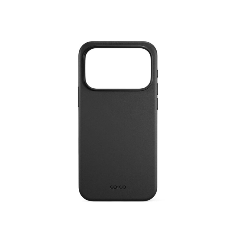 Epico Leather Pro Mag+ kryt pro iPhone 17 Pro Qi2 & Magsafe kompatibilní černý Černá