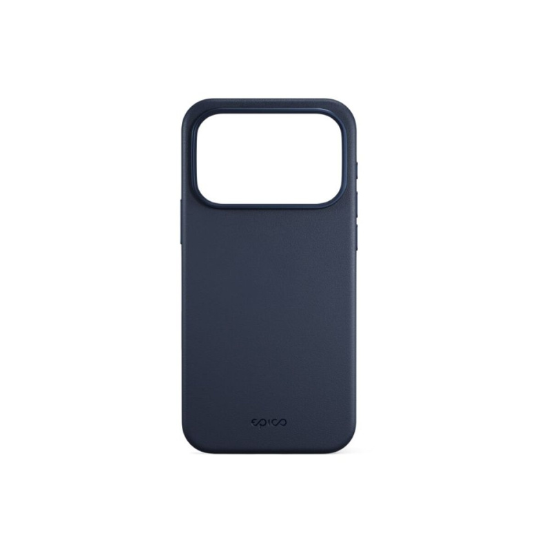 Epico Leather Pro Mag+ kryt pro iPhone 17 Pro Qi2 & Magsafe kompatibilní modrý Modrá