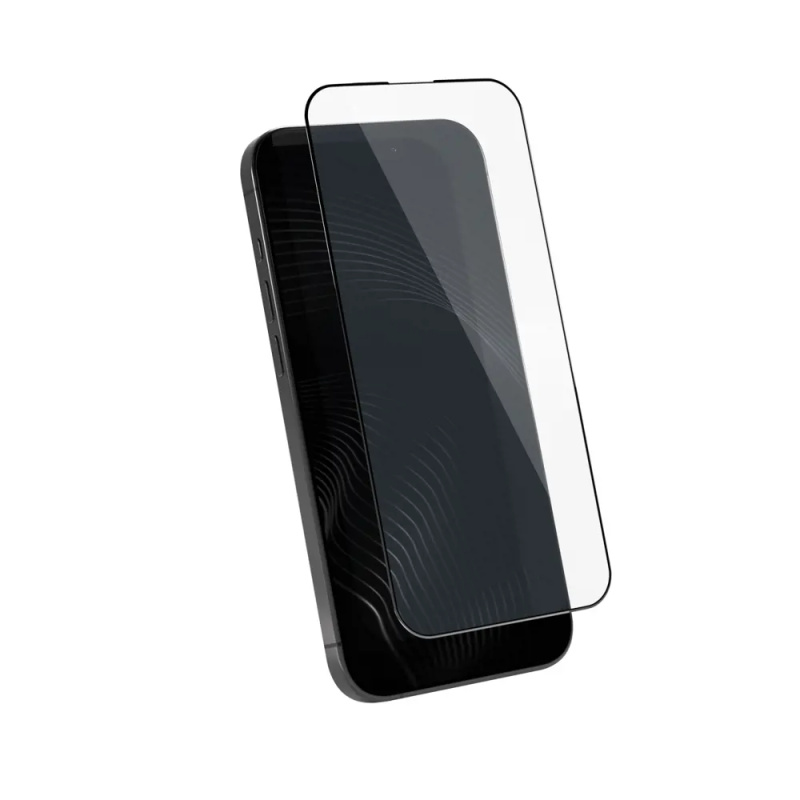 UNUM SapphireShield 3D ochranné sklo s jednokrokovým aplikátorem proti prachu pro iPhone 17 Pro Čirá