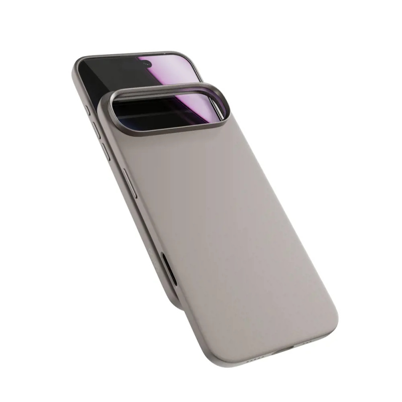 Kryt pro iPhone Air Epico Silicone Pro Mag+ Case - titanový