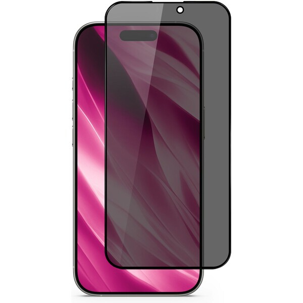 iWant Privacy Glass 3D privátní ochranné sklo pro iPhone 17 Pro Čirá