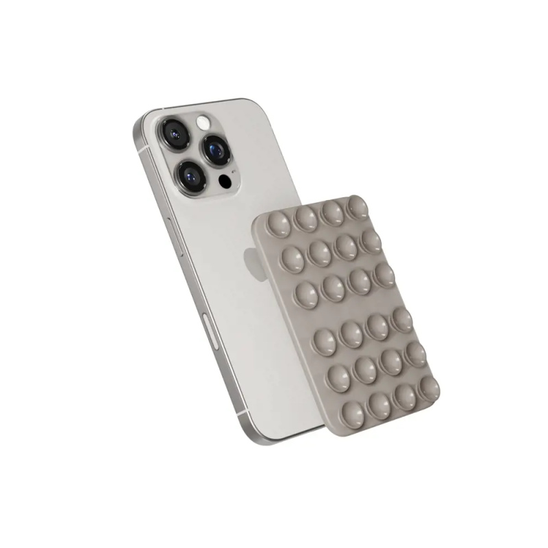 Přísavný MagSafe držák pro iPhone Epico Mag+ - titanový