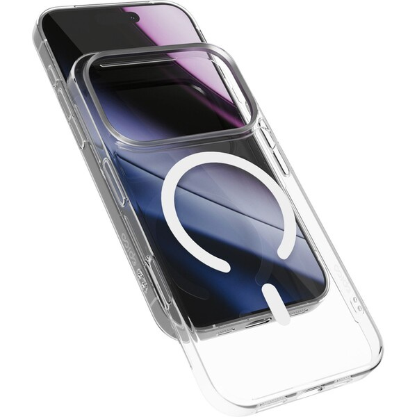 Epico SlimGlass Pro Mag+ kryt pro iPhone 17 Pro Qi2 & MagSafe kompatibilní transparentní Čirá