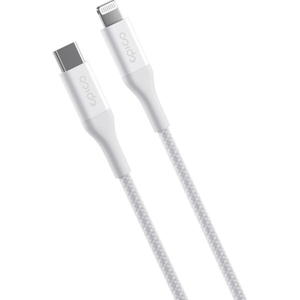 Kabel USB-C na Lightning Epico UltraLink EC42 (1,2 m) - bílý