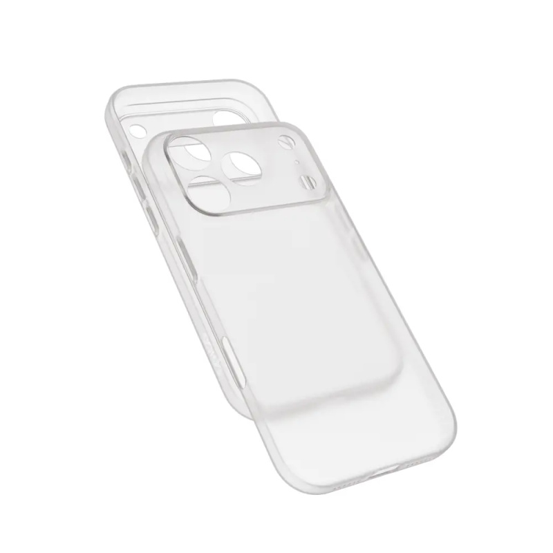 Epico AirMatte Ultratenký kryt pro iPhone 17 Pro Max matně bílý