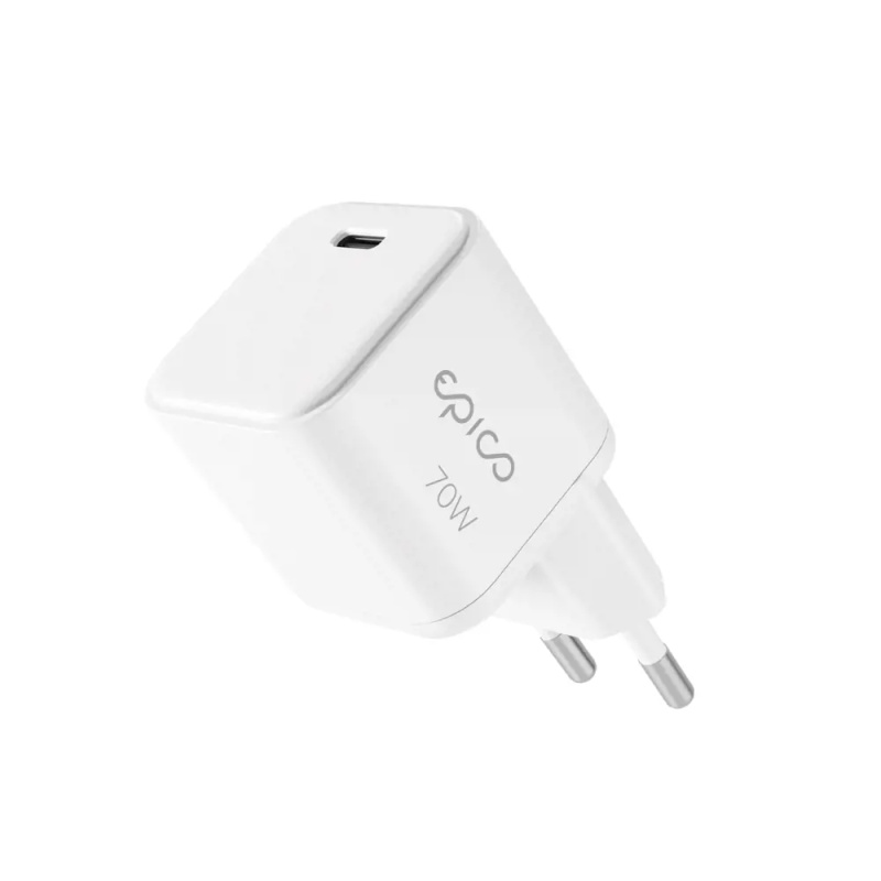 Adaptér Epico UltraBoost Micro AVS GaN 70W EA70b - bílý