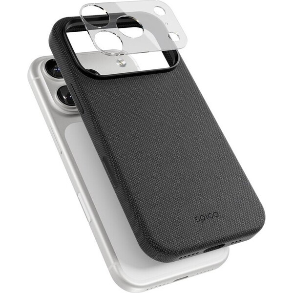 Epico SolidWoven Pro Mag+ Case kryt iPhone 17 Pro + camera island protector černý