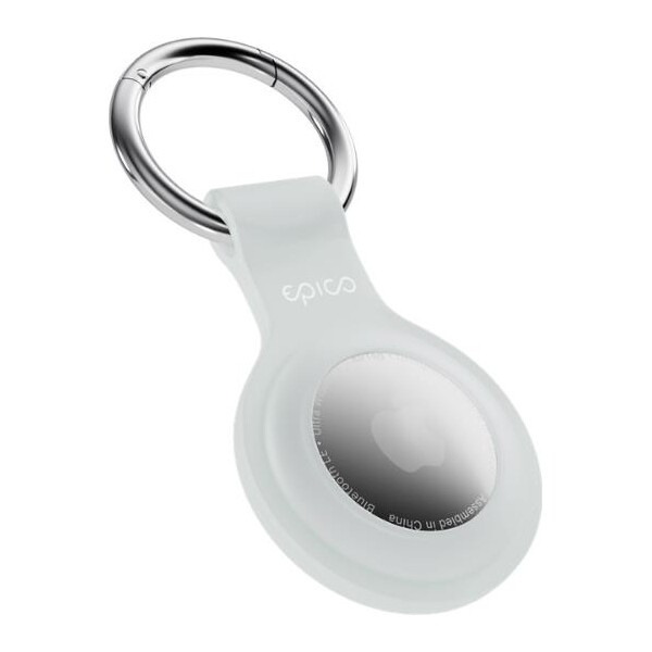 Epico silikonové pouzdro s plnou zadní stranou pro Apple AirTag čiré