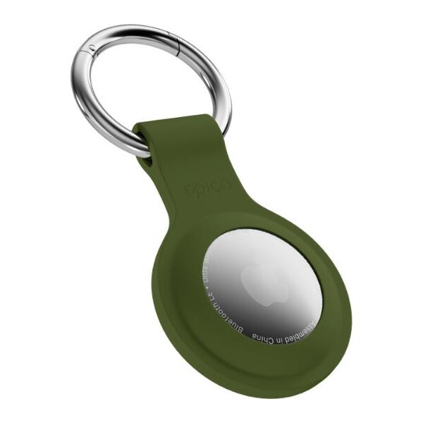 Epico silikonové pouzdro s plnou zadní stranou pro Apple AirTag khaki