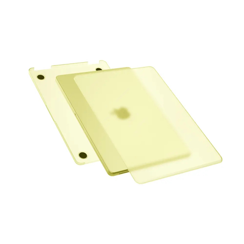 Kryt pro MacBook Neo Epico Slim Shell - matný citrusově žlutý