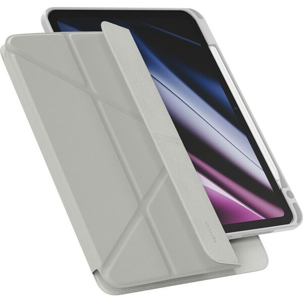 Epico TechGrain Spin 2in1 Flip pouzdro iPad 10,9" (A14)/iPad 11" (A16) šedé