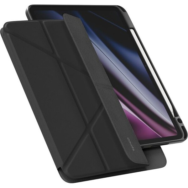Epico TechGrain Spin 2in1 Flip pouzdro iPad Pro 12,9" (3.-6. gen)/Air 13" (M2-M4) černé
