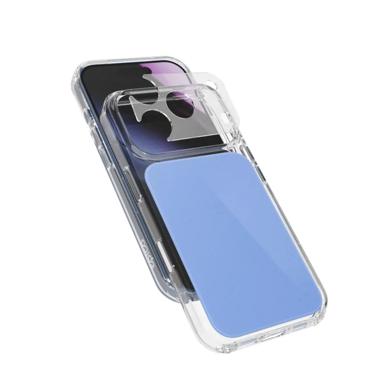 Epico Tile Mag+ MagSafe/Qi2 kryt iPhone 17 Pro/18 Pro světle modrý