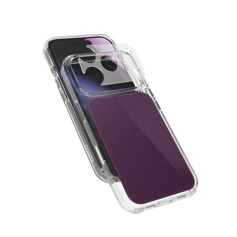 Epico Tile Mag+ MagSafe/Qi2 kryt iPhone 17 Pro/18 Pro tmavě fialový