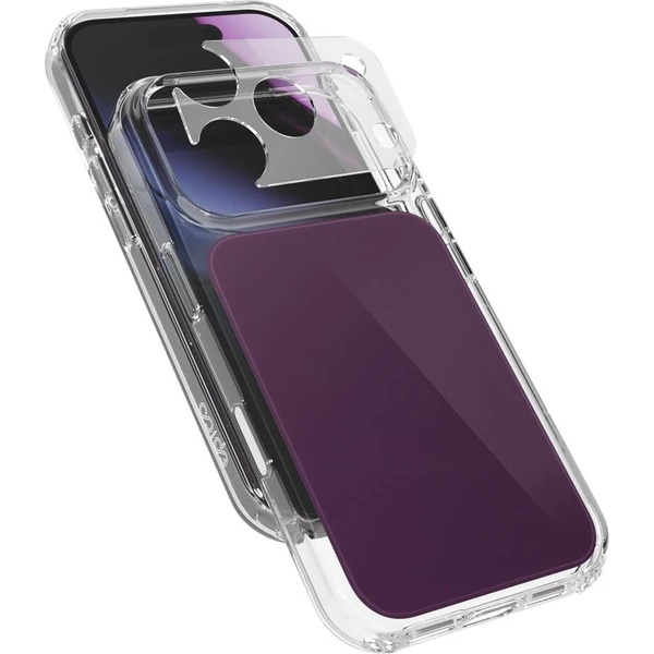 Epico Tile Mag+ MagSafe/Qi2 kryt iPhone 17 Pro/18 Pro tmavě fialový