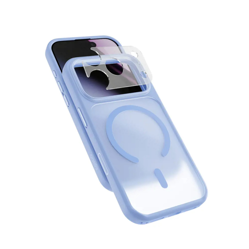 Epico HeroMatte Pro Mag+ MagSafe/Qi2 kryt iPhone 17 Pro/18 Pro světle modrý