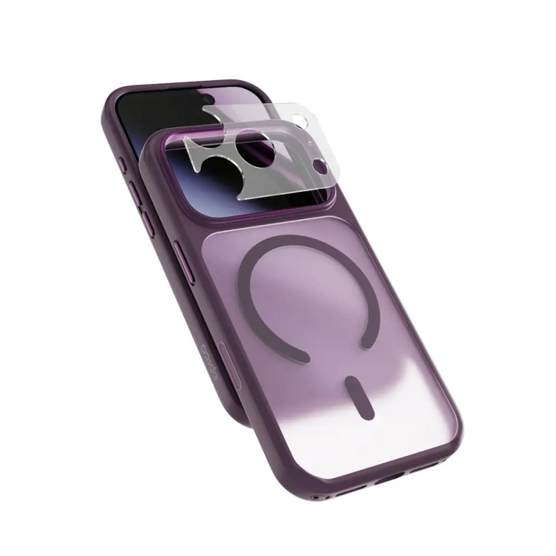 Epico HeroMatte Pro Mag+ MagSafe/Qi2 kryt iPhone 17 Pro/18 Pro tmavě fialový