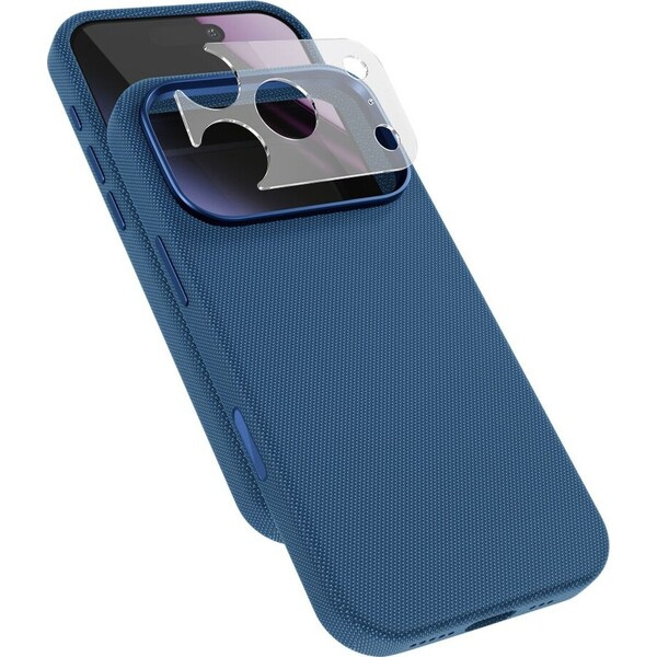 Epico SolidWoven Pro Mag+ MagSafe/Qi2 tkaný kryt iPhone 17 Pro Max/18 Pro Max modrý