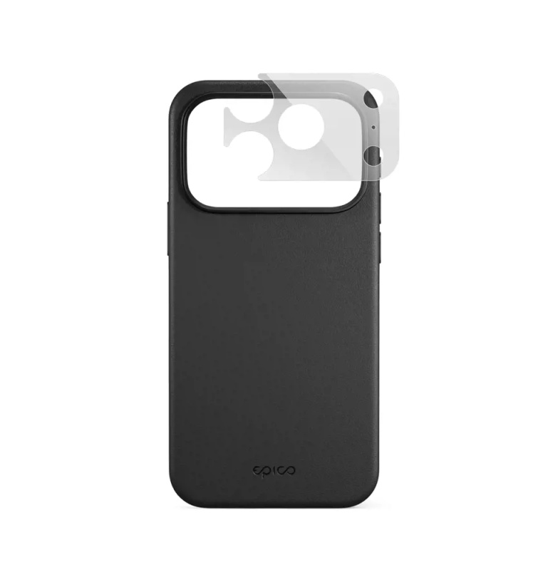 Epico Leather Pro Mag+ MagSafe/Qi2 kožený kryt iPhone 17 Pro/18 Pro černý