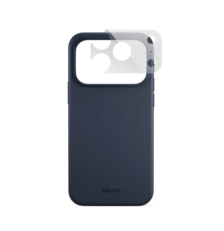 Epico Leather Pro Mag+ MagSafe/Qi2 kožený kryt iPhone 17 Pro/18 Pro modrý