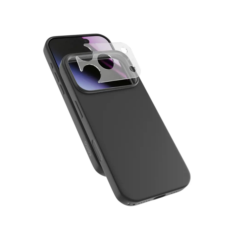 Epico Silicone Pro Mag+ MagSafe/Qi2 silikonový kryt iPhone 17 Pro/18 Pro černý