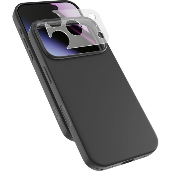 Epico Silicone Pro Mag+ MagSafe/Qi2 silikonový kryt iPhone 17 Pro Max/18 Pro Max černý