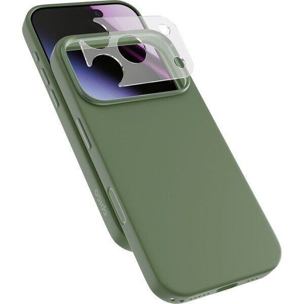 Epico Silicone Pro Mag+ MagSafe/Qi2 silikonový kryt iPhone 17 Pro Max/18 Pro Max khaki