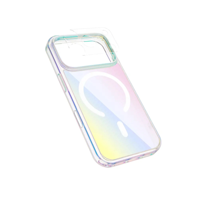 Epico Holographic Hero Mag+ MagSafe/Qi2 kryt iPhone 17 Pro/18 Pro holografický