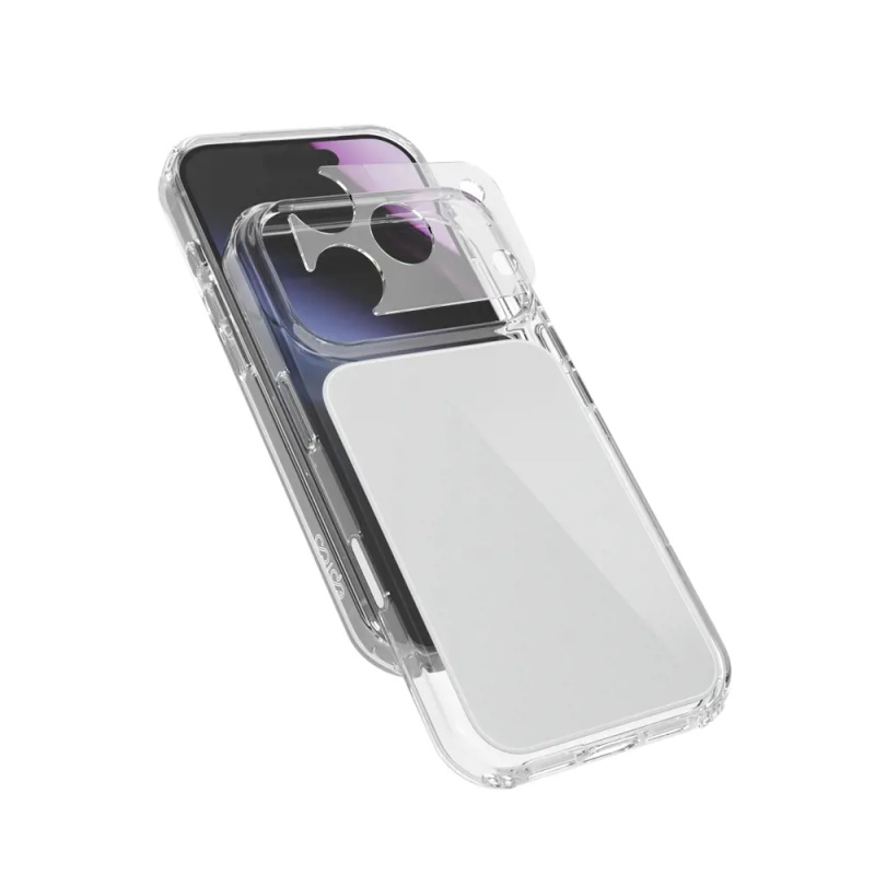 Epico Tile Mag+ MagSafe/Qi2 kryt iPhone 17 Pro Max/18 Pro Max šedý