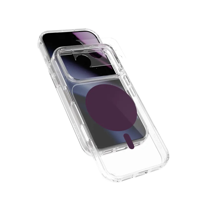 Epico Dot Mag+ MagSafe/Qi2 kryt iPhone 17 Pro/18 Pro tmavě fialový