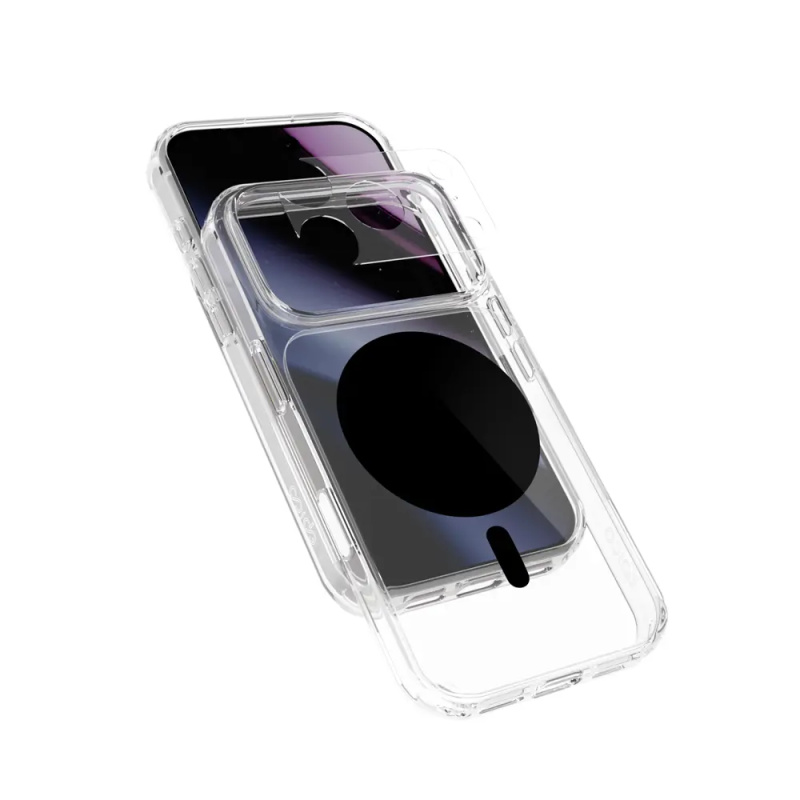 Epico Dot Mag+ MagSafe/Qi2 kryt iPhone 17 Pro Max/18 Pro Max černý