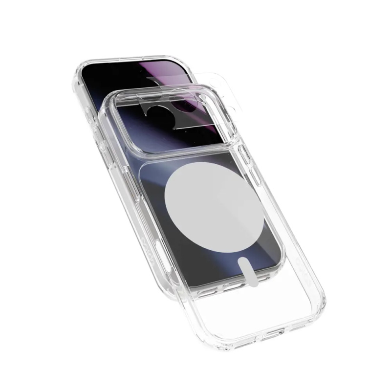 Epico Dot Mag+ MagSafe/Qi2 kryt iPhone 17 Pro Max/18 Pro Max šedý