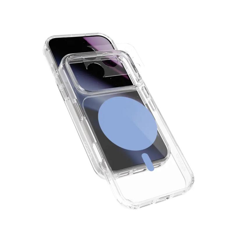 Epico Dot Mag+ MagSafe/Qi2 kryt iPhone 17 Pro Max/18 Pro Max světle modrý