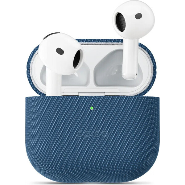 Epico SolidWoven Case pouzdro pro AirPods 4/AirPods 5 modré
